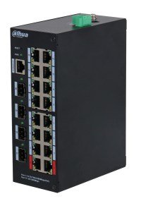 Dahua Technology HS4420-16GT-190 netv�rksswitch Administreret L2 Gigabit Ethernet (10/100/1000) Str�m over Ethernet (PoE) Desktop Sort #1