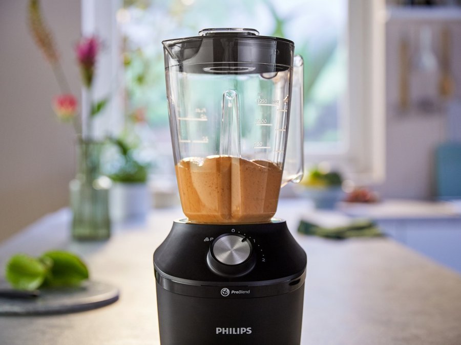 Philips 3000 series HR2191/01 blender 2 L Bordplade blender 600 W Sort, Transparent #5