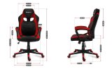 Huzaro FORCE 2.5 Red Mesh gaming-stol #11