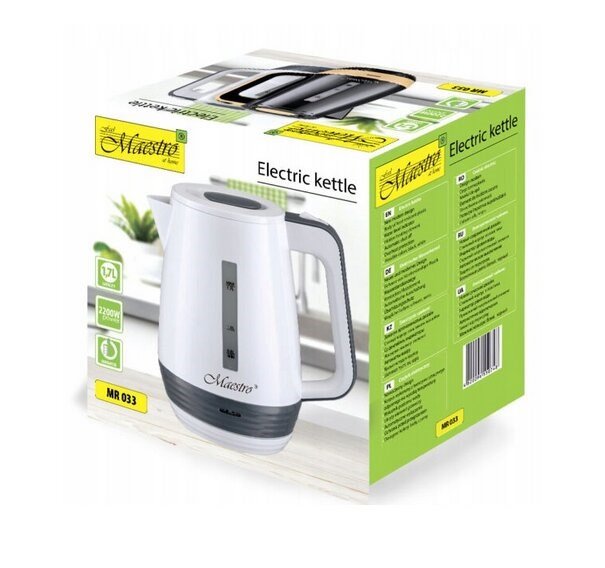 Maestro MR-033-White 2200W Elkedel 1,7 l #4