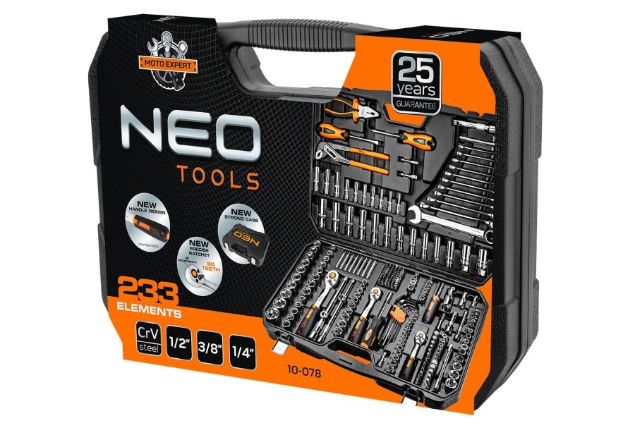 Neo 10-078 mekaniske vrktjsst 233 vrktjer #4
