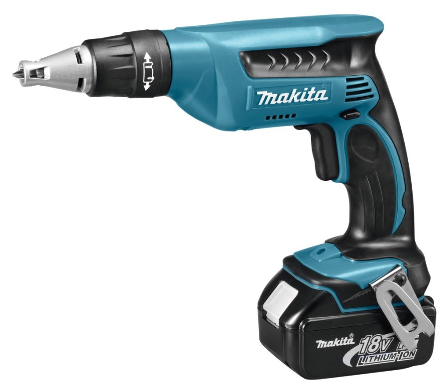 Makita DFS451RFJ elektrisk skruetrkker & slagbor 4000 rpm Sort, Bl #1