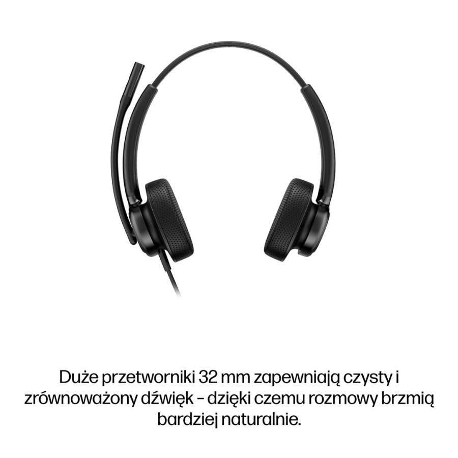 HP Poly Mission 425 Stereo USB Wired Headset (Bulk) #6