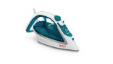 Tefal EasyGliss Plus FV5718 strygejern Tr & dampstrygejern Durilium strygesl 2400 W Turkis, Hvid #1