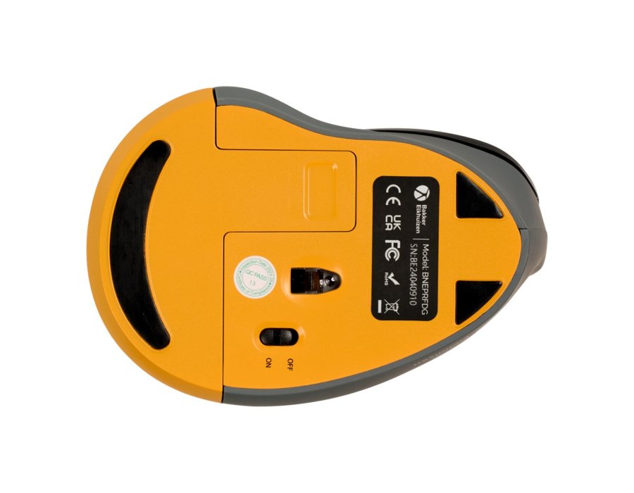 BakkerElkhuizen PRF Wireless mus Kontor H�jre h�nd RF tr�dl�st Optisk 1600 dpi #12