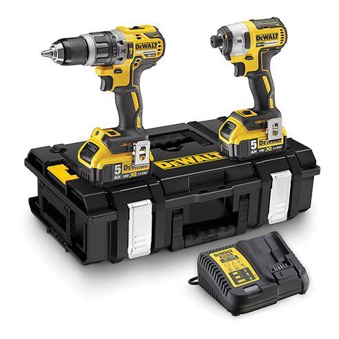 DeWALT DCK266P2 elektrisk skruetrkker & slagbor Gul #1