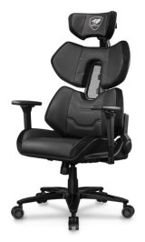 COUGAR Terminator Elite PC gamingstol Polstret s�de Sort, S�lv #7