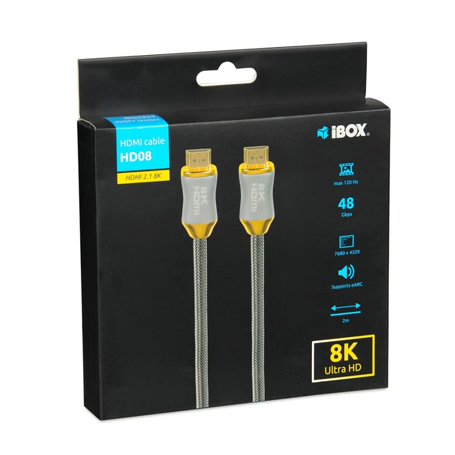HDMI-kabel I-BOX HD08 HDMI 2.1 8K, 2M #5