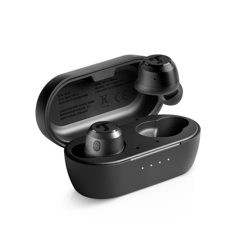 Teufel REAL BLUE TWS 3 Headset Trdls I rerne Opkald/musik Bluetooth Sort #6