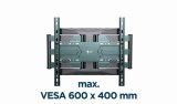 Gembird WM-80ST-01 tv-beslag 2,03 m (80