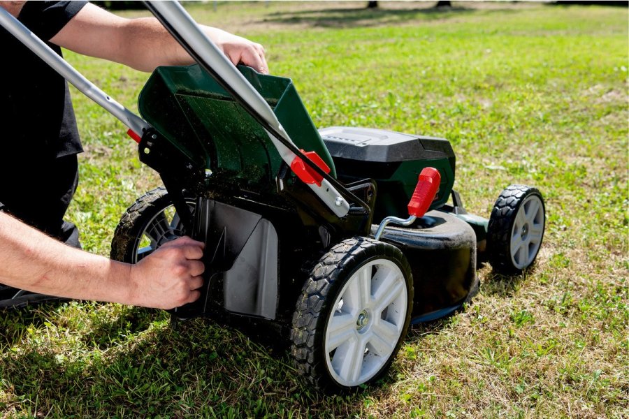 Metabo RM 36-18 LTX BL 46 solo cordless lawn mower #8