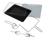 Esperanza EKO006N Miniovn med varmluft og rotisseri 25 l 1600W Sort #4