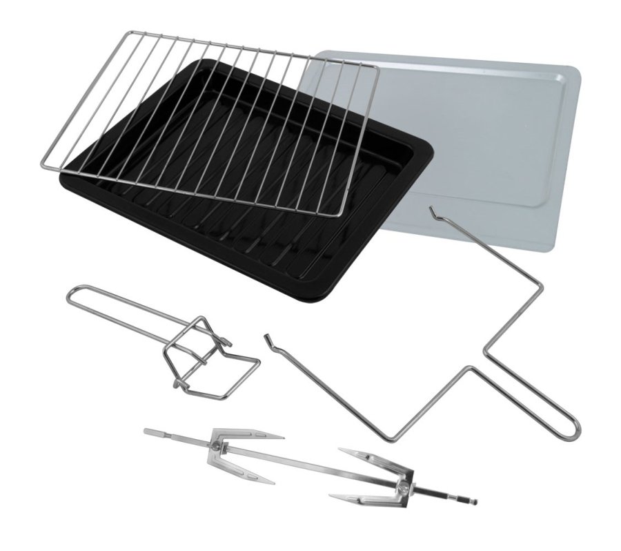 Esperanza EKO006N Miniovn med varmluft og rotisseri 25 l 1600W Sort #4