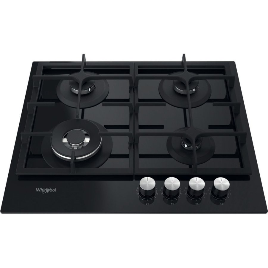 Whirlpool AKTL 629/NB1 kogeplade Sort Indbygget 59 cm Gaskomfur 4 zone(s) #2