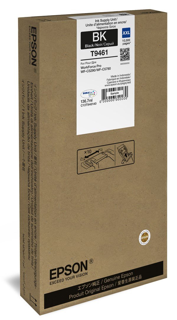 Epson C13T946140 blkpatron 1 stk Original Ekstra (Super) hjt udbytte Sort #2