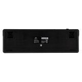 F108-tastatur med gasket-design i gr�, orange og m�rkegr� med Volcano-switches og RGB-belysning  AULA #10