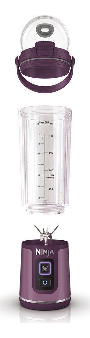 Ninja BC151EUPR blender B�rbar blender Lilla, Transparent #2