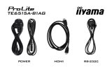 iiyama TE6515A-B2AG skilte display Kiosk design 163,8 cm (64.5
