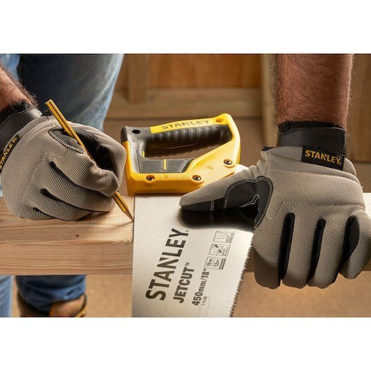 Stanley 2-15-595 hndsav 45 cm Sort, Rustfrit stl, Gul #6