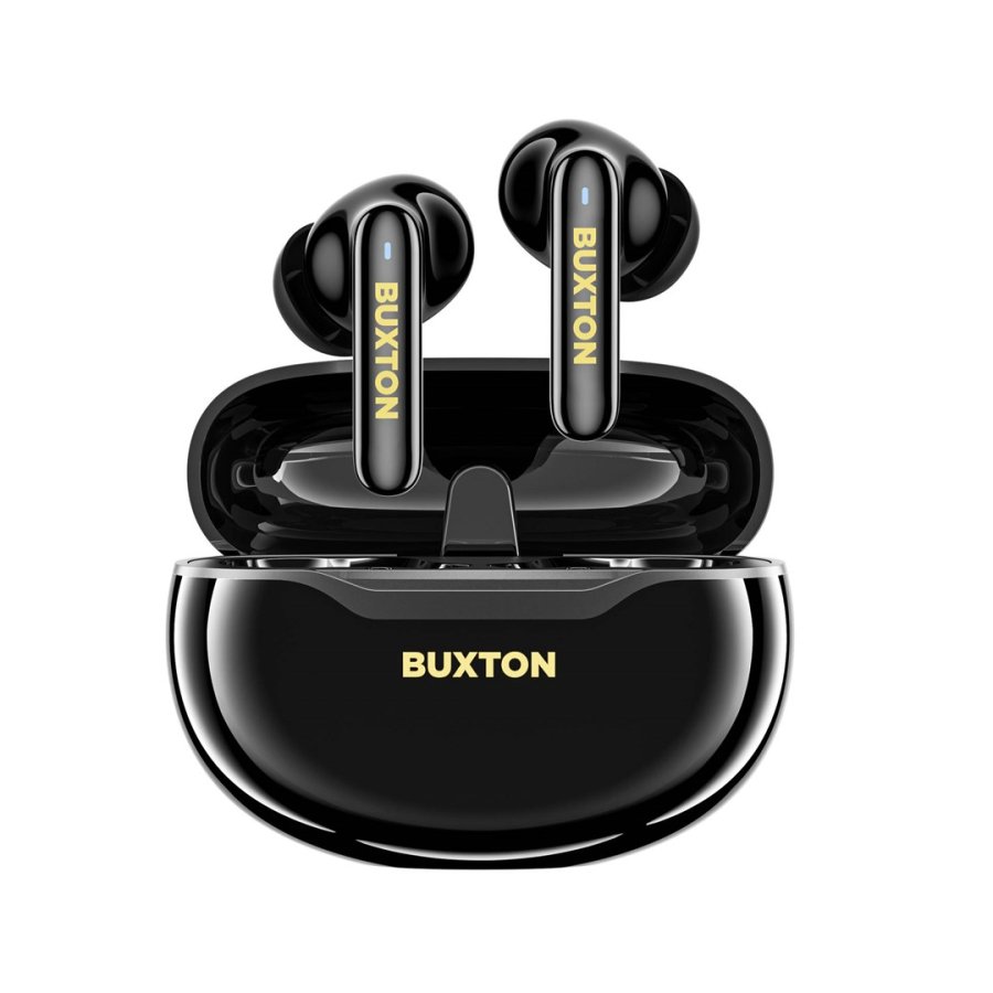 Buxton BTW 7200 Black Tuya - Tr�dl�se in-ear-h�retelefoner med opladningsetui, sort #1