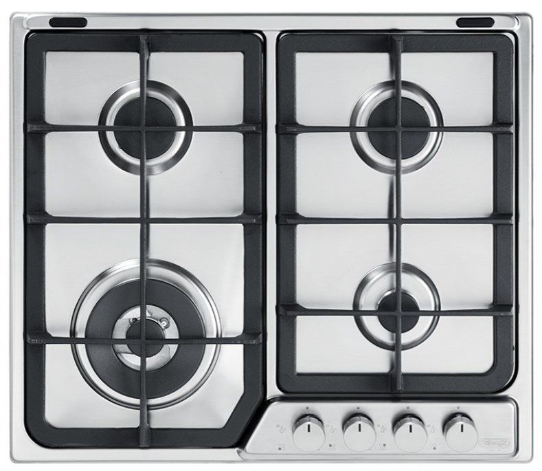 DeLonghi TAF 46 PRO kogeplade Rustfrit st�l Indbygget 58 cm Gaskomfur 4 zone(s) #1