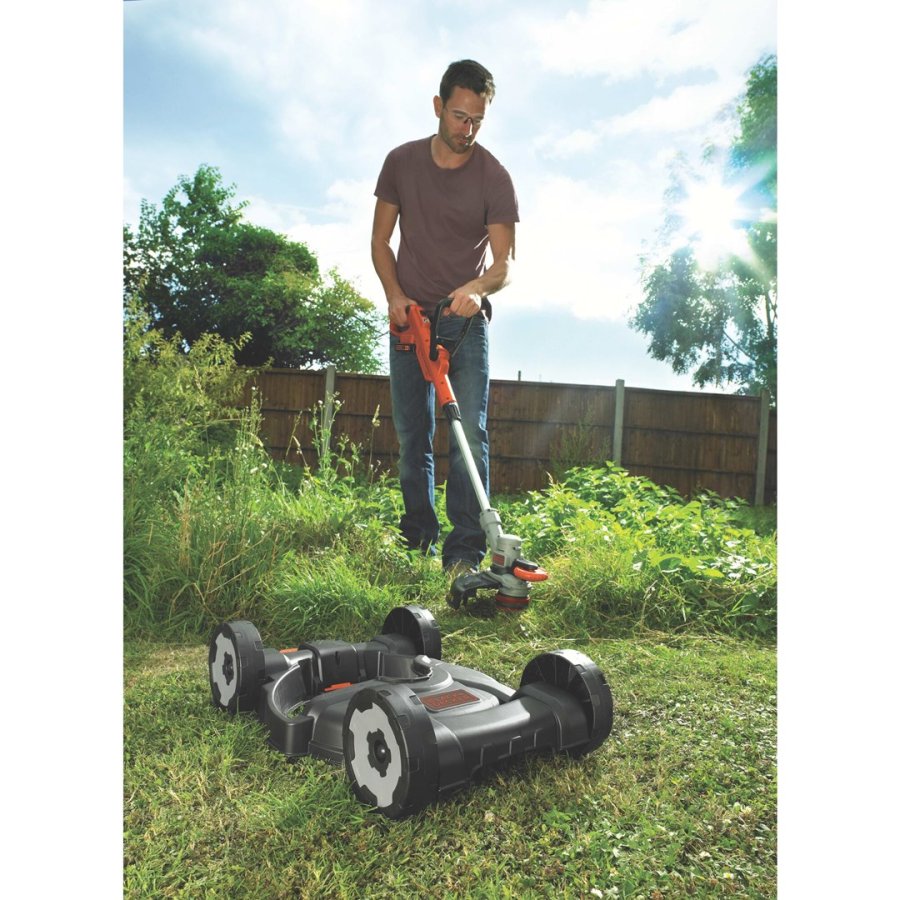 Black & Decker STC1820CM-QW b�rstesk�rer & strengtrimmerer Batteri Sort, Orange, S�lv #7