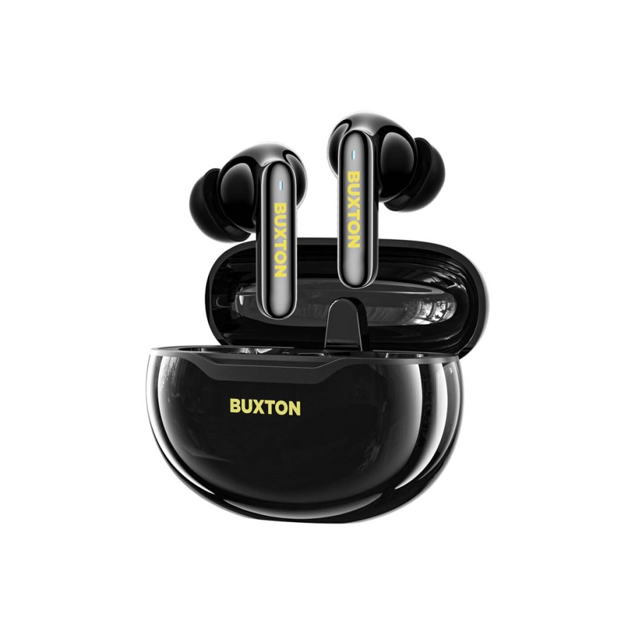 Buxton BTW 7200 Black Tuya - Tr�dl�se in-ear-h�retelefoner med opladningsetui, sort #2