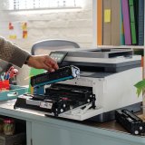 HP LaserJet Pro 3302sdw Tr�dl�st Multifunction Farve Printer, Kopimaskine, scanner; Dupleks #22