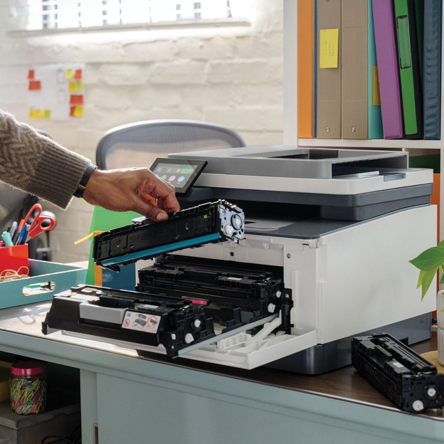 HP LaserJet Pro 3302sdw Tr�dl�st Multifunction Farve Printer, Kopimaskine, scanner; Dupleks #22