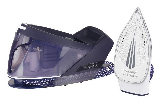Emerio SG-123562 Dampstrygning station 2200 W 1,5 L Keramisk stryges�l Lilla, Hvid #3
