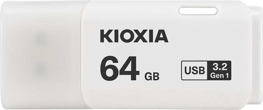 Kioxia TransMemory U301 USB-ngle 64 GB USB Type-A 3.2 Gen 1 (3.1 Gen 1) Hvid #1