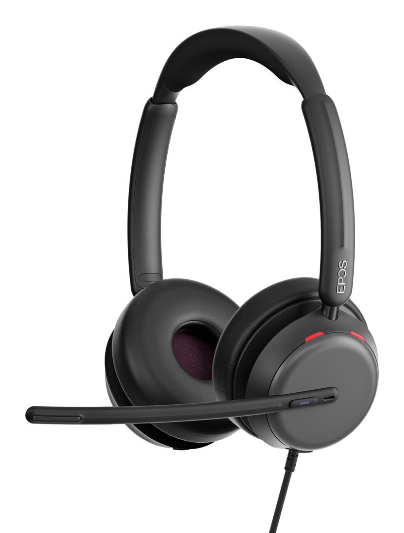 EPOS IMPACT 860T ANC Headset Kablet pandebnd Office/Call Center USB Type-C Sort #7