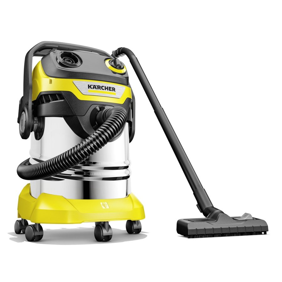 Krcher WD 5 S V-25/5/22 Rustfrit stl, Sort, Gul 25 L 1100 W #10