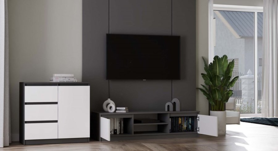 RTV 140 MALWA ANTRACIT/HVID #9