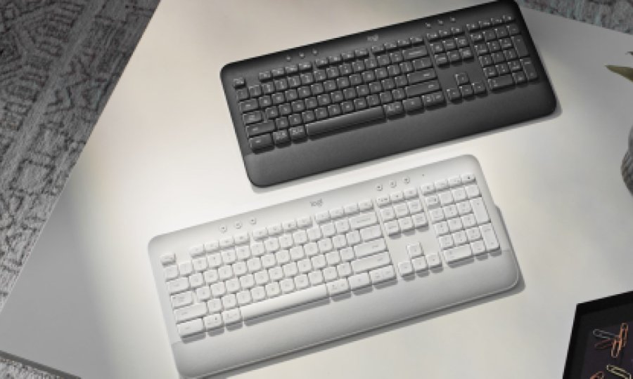 Logitech Signature K650 tastatur Kontor Bluetooth QWERTZ Ungarsk Grafit #3