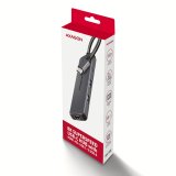 Axagon HMC-5H8K USB 5Gbps hub 2x USB-A USB-C HDMI 8k/30Hz PD 100W kabel USB-C Ledningsfrt USB 3.2 Gen 1 (3.1 Gen 1) Type-C Gr #9