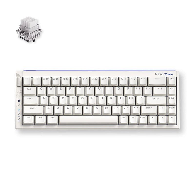 MCHOSE MC-ACE68TURBO-6 tastatur Spil USB Hvid #3