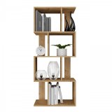 Bogreol FIESTA 4P 59,5x30x140 cm, artisan egetr #7