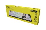 HATOR Skyfall Wireless 100 tastatur Spil USB + RF Wireless + Bluetooth QWERTY US engelsk Sort, Hvid #15