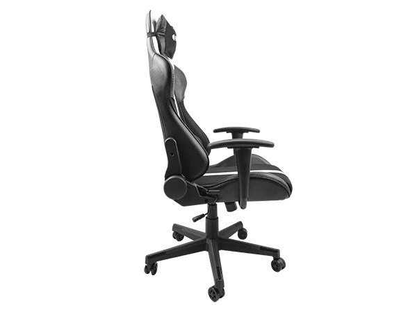 FURY Avenger XL Universal gamingstol Polstret sde Sort, Hvid #4