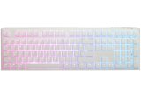 Ducky One 3 RGB tastatur Spil USB QWERTY US engelsk Hvid #1