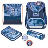 Herlitz UltraLight Plus TechMech skoletaskes�t Dreng Polyester Bl�, Orange #1