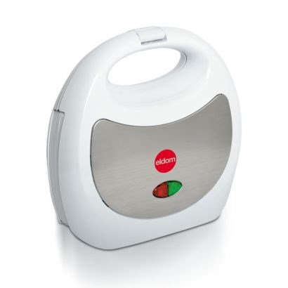 ELDOM ST140C PRESSET sandwichtoaster 750 W Gr�, Hvid #1