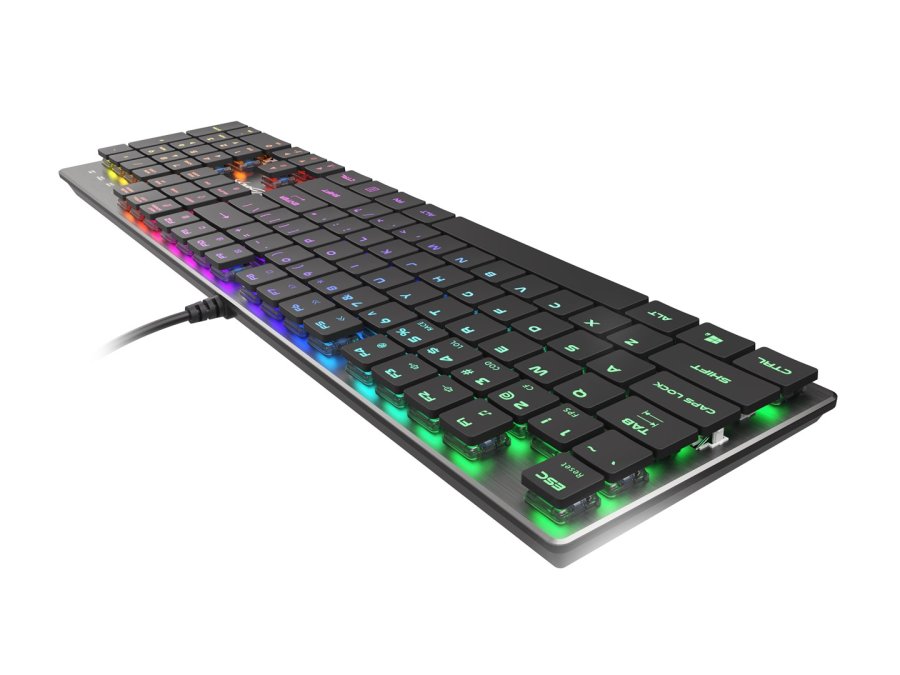 GENESIS Thor 420 RGB tastatur Spil USB QWERTY US International Slv #6