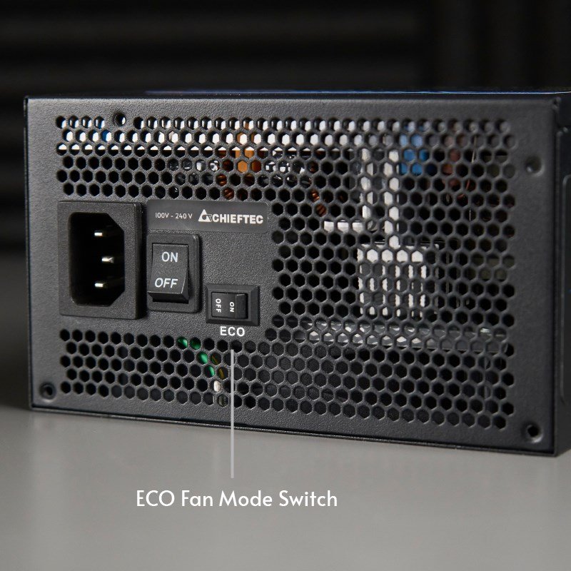 Chieftec Atmos enhed til str�mforsyning 850 W 20+4 pin ATX ATX Sort #8