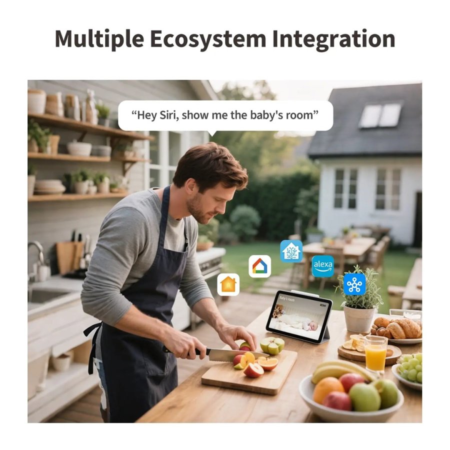 Aqara G100 Terning IP-sikkerhedskamera Indend�rs & udend�rs 2304 x 1296 pixel Loft/v�g #8