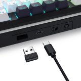 REDRAGON K746WB-RGB-PRO tastatur USB + RF Wireless + Bluetooth Sort #5