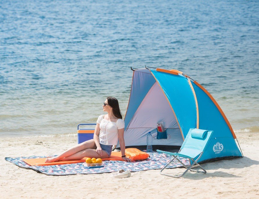 NILS CAMP strandtelt NC8030 XXL Bl #15