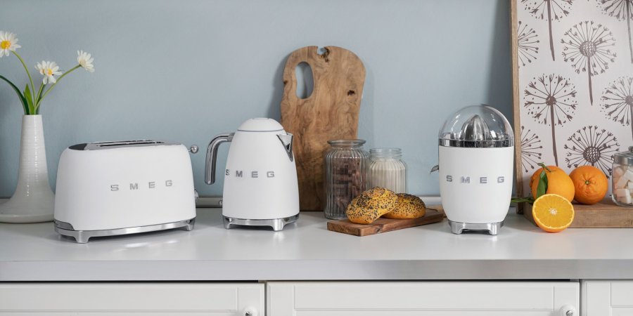 Kedel Smeg KLF03WHMEU Rustfrit stl Hvid 2400 W 1,7 L #10