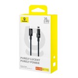 Baseus Gem USB-C til iP hurtigopladningskabel 2 m 20 W Sort #5